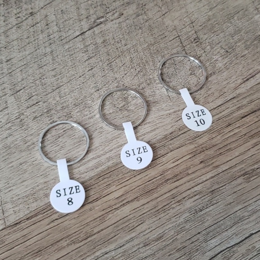 316l Dainty Stainless Steel Rings